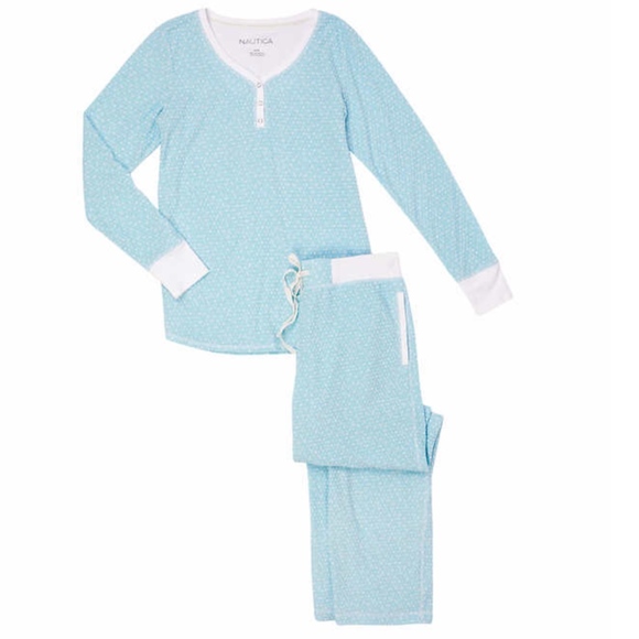 LAST TWO! Nautica Women's 2 Piece Pajamas Set PJs - Picture 5 of 8